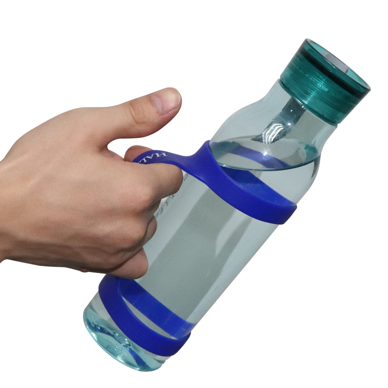 便攜式水瓶帶，硅膠水杯保護(hù)帶廠家定制